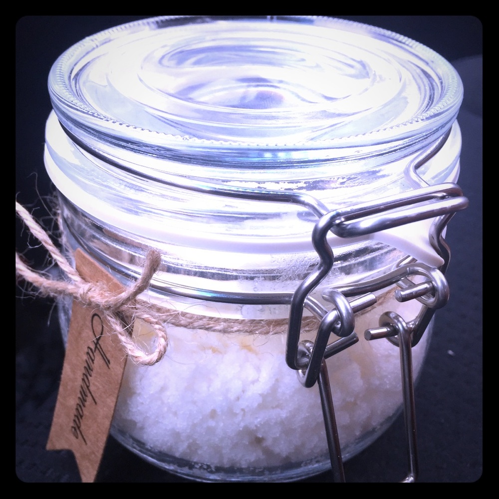 100% Organic Peppermint Body Scrub